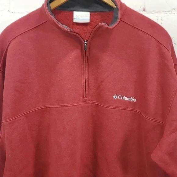 Columbia Hart Mountain II 1/4 Zip Fleece Pullover Sweatshirt Men's Size L - Picture 5 of 12
